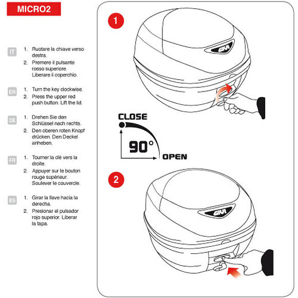 GIVI Toppbox Givi E300N2 Universal 30L