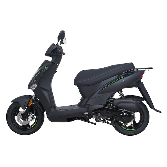 KYMCO Kymco Agility 50 Mattsvart Euro5