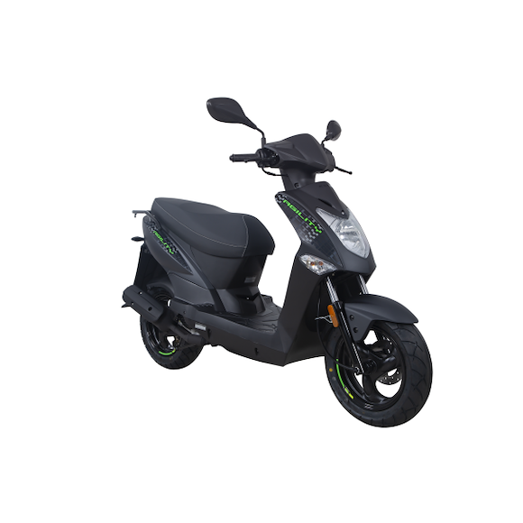 KYMCO Kymco Agility 50 Mattsvart Euro5