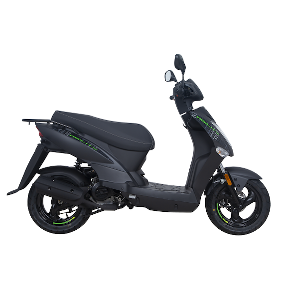 KYMCO Kymco Agility 50 Mattsvart Euro5