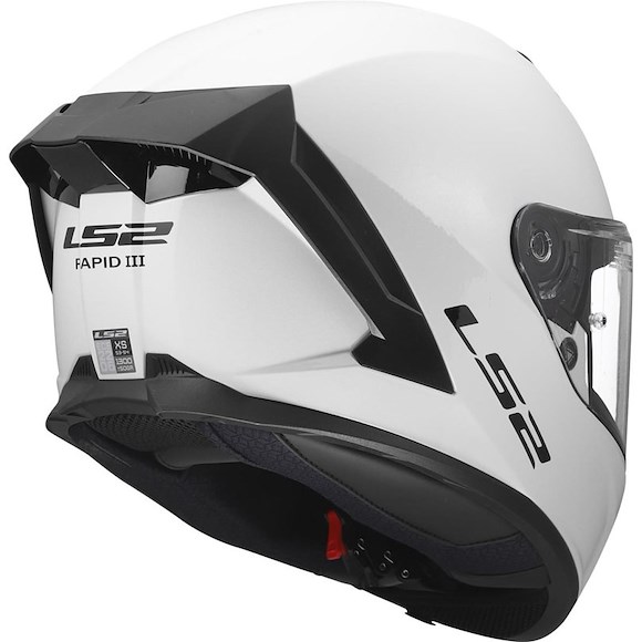 LS2 LS2 Hjälm FF820 Rapid III Vit XS