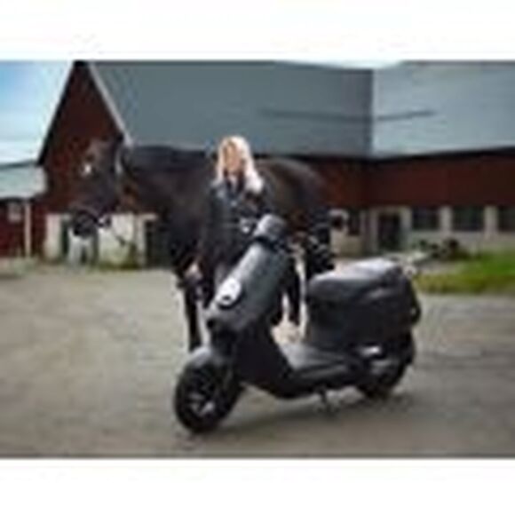 NIU NIU NQi Sport X 45 km/h Standard Range Svart