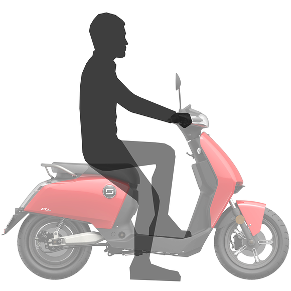 SUPER SOCO SUPER SOCO CUX Grå 