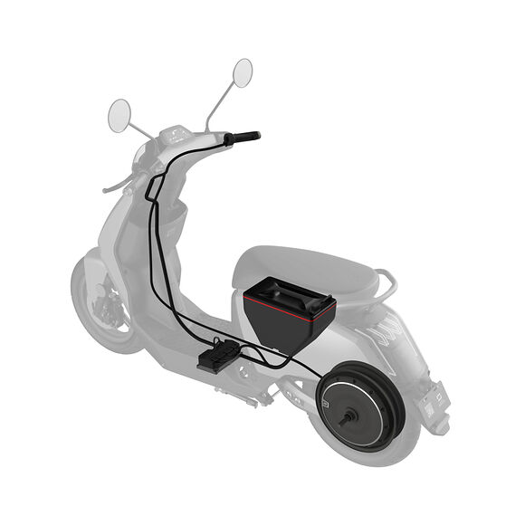 SUPER SOCO SUPER SOCO CUX Mattsvart